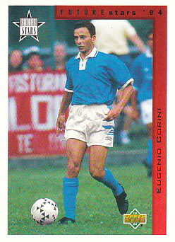 Eugenio Corini Italy Upper Deck World Cup 1994 Eng/Ger Future Stars #233